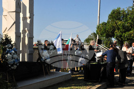 Бургас - летище - годишнина от  терористичен акт - възпоменателна церемония