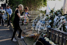 Бургас - летище - годишнина от  терористичен акт - възпоменателна церемония