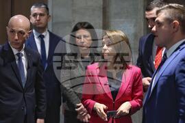 Парламент - Искра Михайлова - брифинг