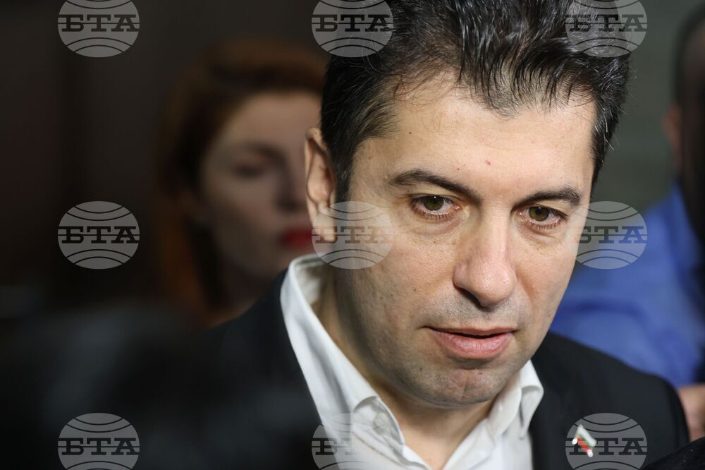 Парламент - Кирил Петков - брифинг