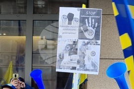 Румъния - протест - лекари - медицински сестри