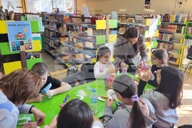 Самоков - Детска библиотека - мартенска работилница