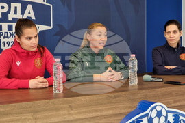 Кърджали - пресконференция - женски национален отбор по футбол