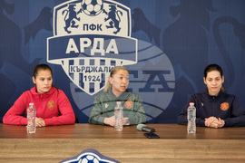 Кърджали - пресконференция - женски национален отбор по футбол