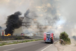 Казанлък - пожар