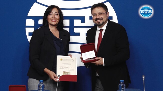 БТА беше отличена от Дипломатическия институт към министъра на външните работи