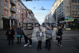 Протест - родители на загинали в ПТП деца