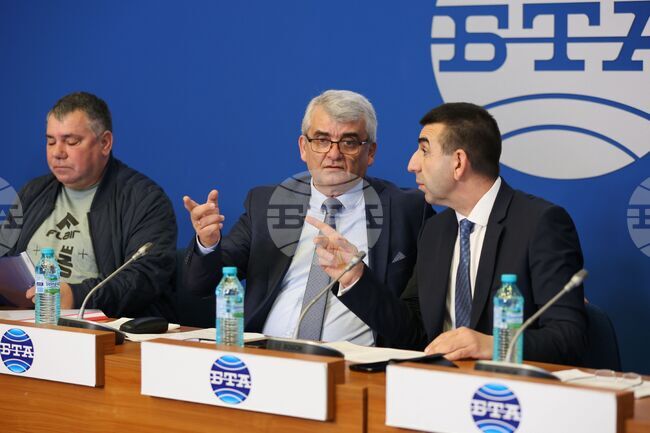 Национален пресклуб на БТА София - пресконференция - „Издигане на кандидатура за президент на Българския футболен съюз“