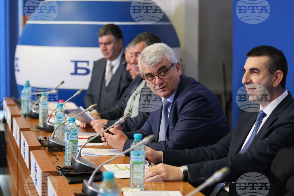 Национален пресклуб на БТА София - пресконференция - „Издигане на кандидатура за президент на Българския футболен съюз“