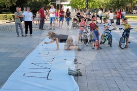 Русе - протест