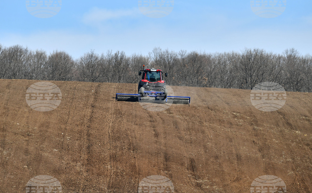 Село Божурово - работа на полето