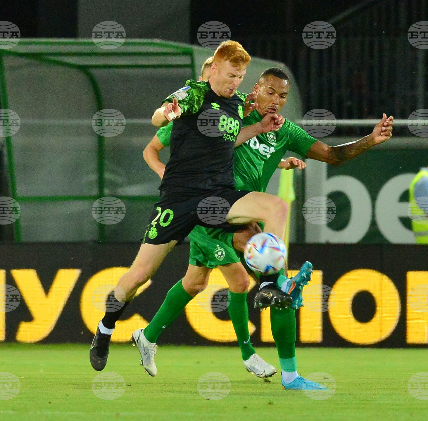 Разград - футбол - Лудогорец - Шамрок Роувърс