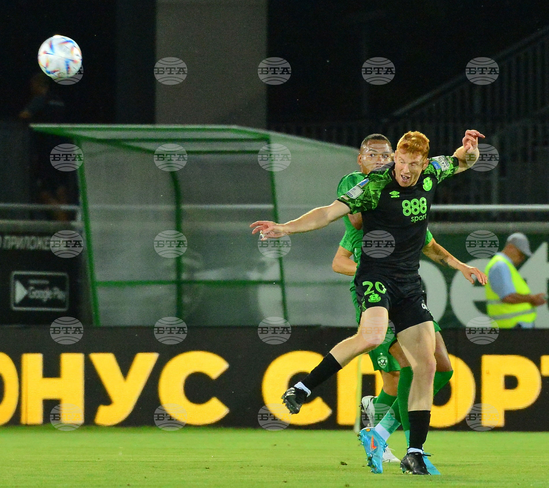 Разград - футбол - Лудогорец - Шамрок Роувърс