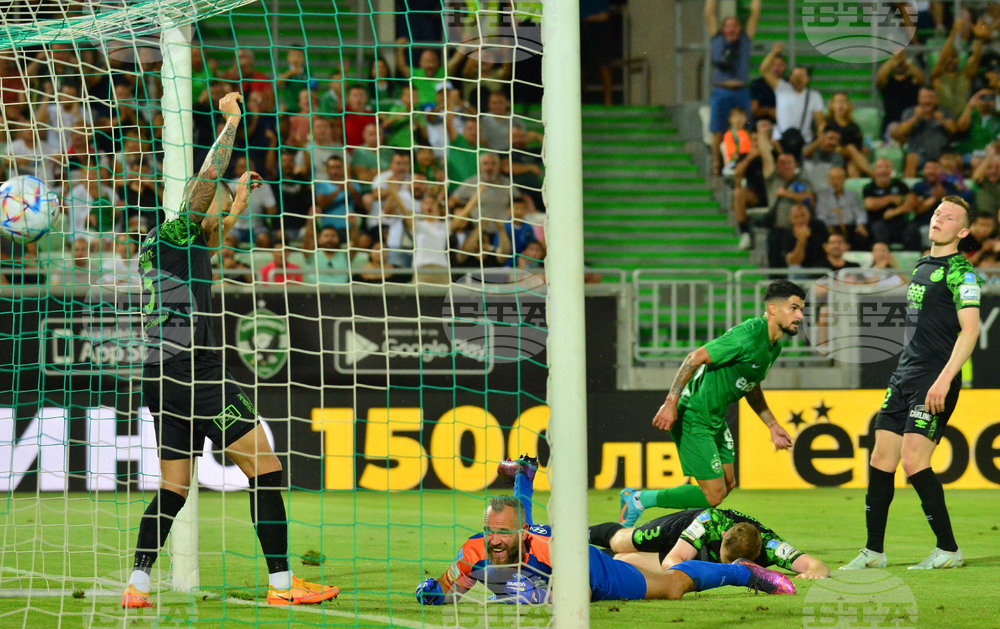 Разград - футбол - Лудогорец - Шамрок Роувърс