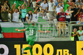 Разград - футбол - Лудогорец - Шамрок Роувърс