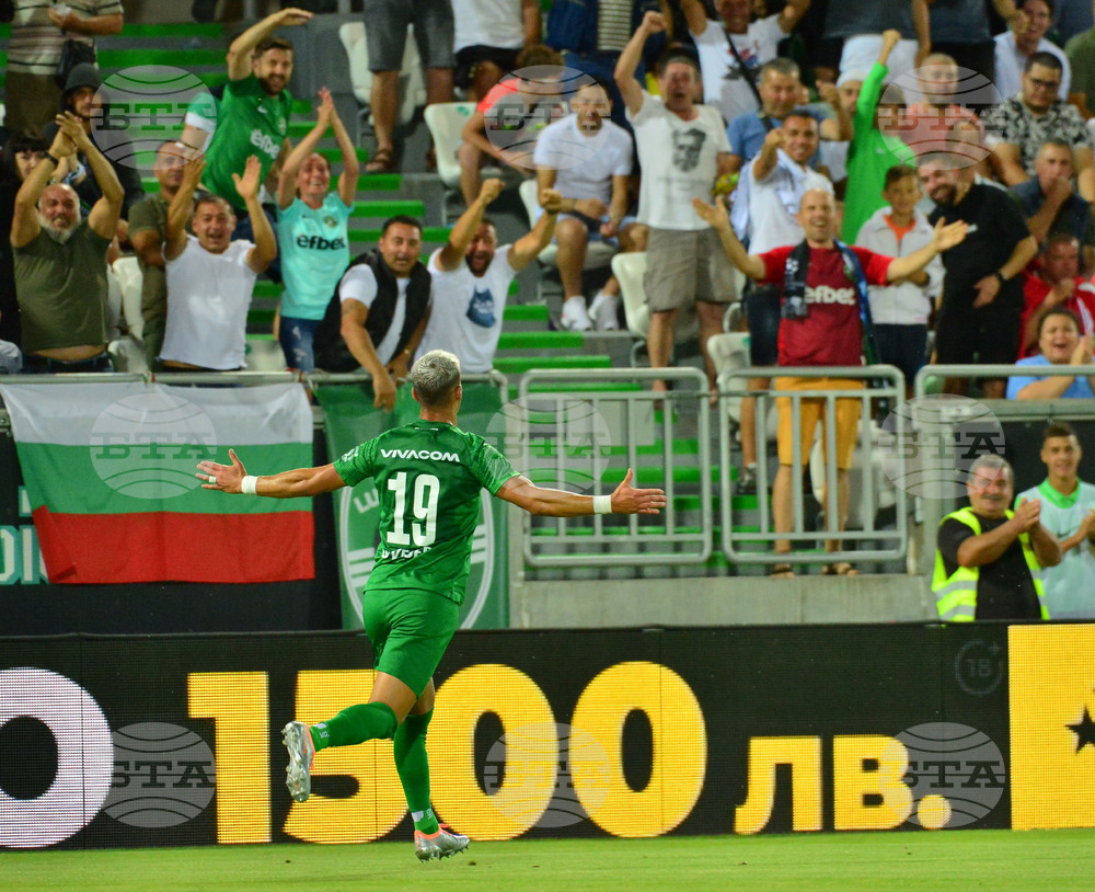 Разград - футбол - Лудогорец - Шамрок Роувърс