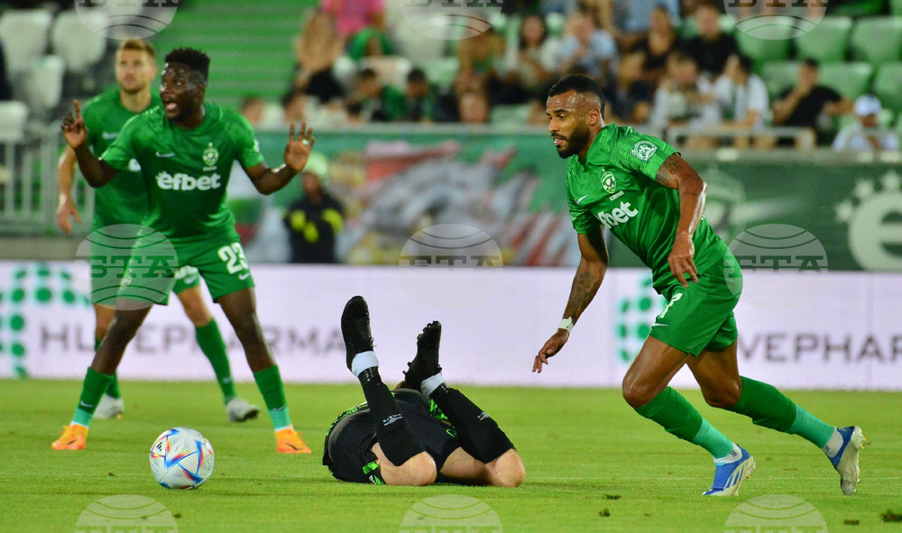 Разград - футбол - Лудогорец - Шамрок Роувърс