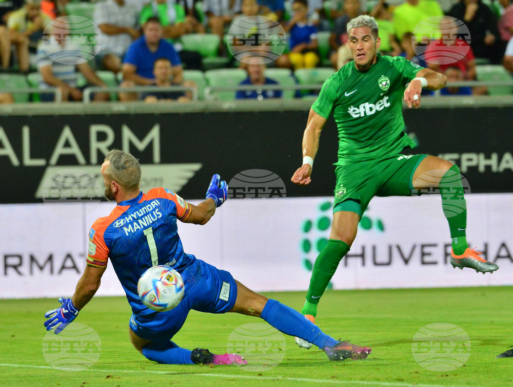 Разград - футбол - Лудогорец - Шамрок Роувърс