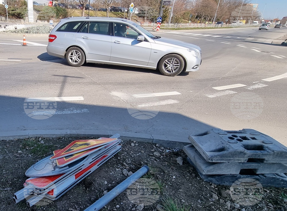 Шумен - кръгово кръстовище - реконструкция