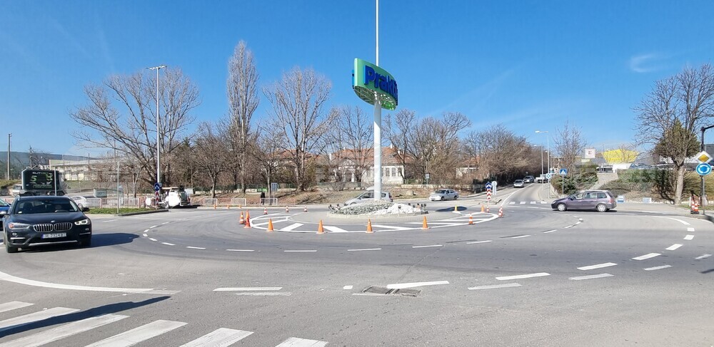 Шумен - кръгово кръстовище - реконструкция
