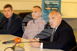 Варна -  Бойко Борисов - среща с туристическия и риболовния бранш