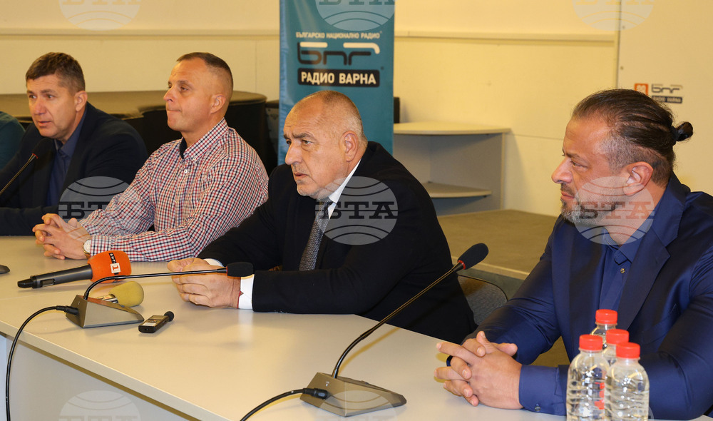 Варна -  Бойко Борисов - среща с туристическия и риболовния бранш