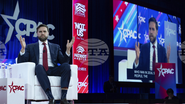 Ванс получи най-голямо одобрение в анкетата за евентуален кандидат за президент през 2028 г. на тазгодишната Конференция за консервативно политическо действие