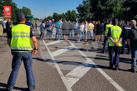ГКПП Капитан Петко войвода - протест