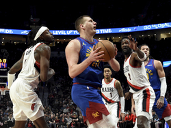 Nuggets Trail Blazers Basketball