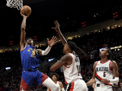 Nuggets Trail Blazers Basketball