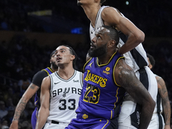 Spurs Lakers Basketball