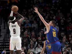 Nuggets Trail Blazers Basketball