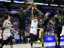Heat Pelicans Basketball