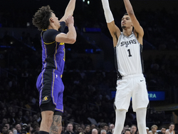 Spurs Lakers Basketball