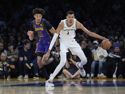Spurs Lakers Basketball