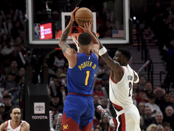 Nuggets Trail Blazers Basketball