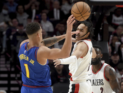 Nuggets Trail Blazers Basketball