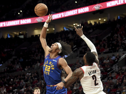 Nuggets Trail Blazers Basketball