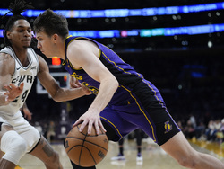 Spurs Lakers Basketball