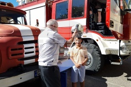 Сливен - пожарна - Константин Георгиев - грамота 