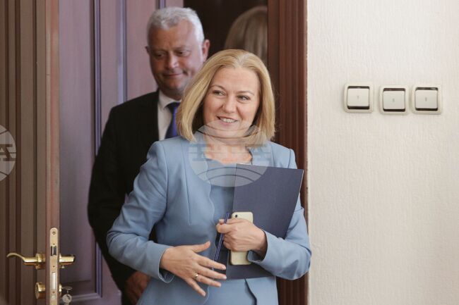 Надежда Йорданова - пресконференция