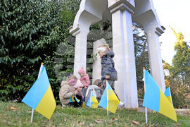 Варна - поклонение пред жертвите на войната в Украйна