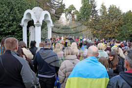 Варна - поклонение пред жертвите на войната в Украйна