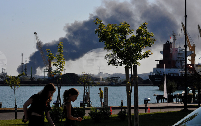 Бургас - сметище - пожар