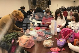 Турция - Истанбул - Българско неделно училище - ученици - мартеници