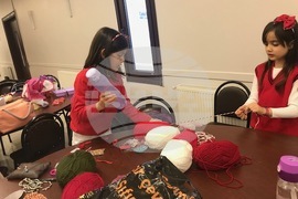 Турция - Истанбул - Българско неделно училище - ученици - мартеници