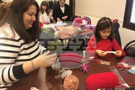 Турция - Истанбул - Българско неделно училище - ученици - мартеници