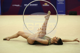 Официално контролно на националния отбор по художествена гимнастика