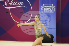 Официално контролно на националния отбор по художествена гимнастика