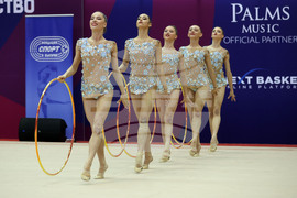 Официално контролно на националния отбор по художествена гимнастика